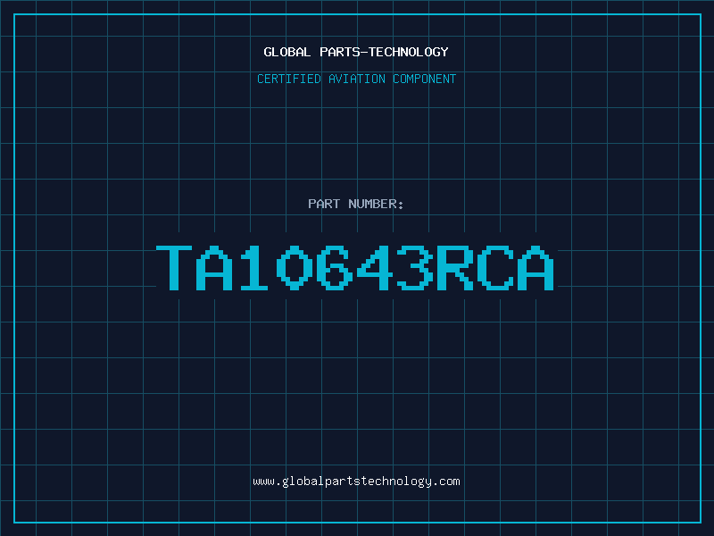 Aviation Part TA10643RCA
