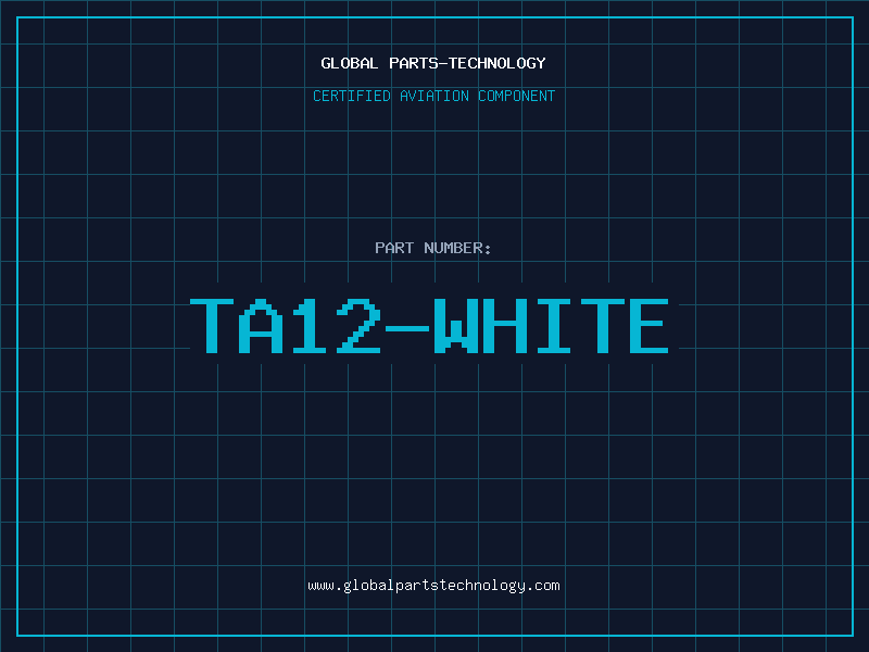 Aviation Part TA12-WHITE