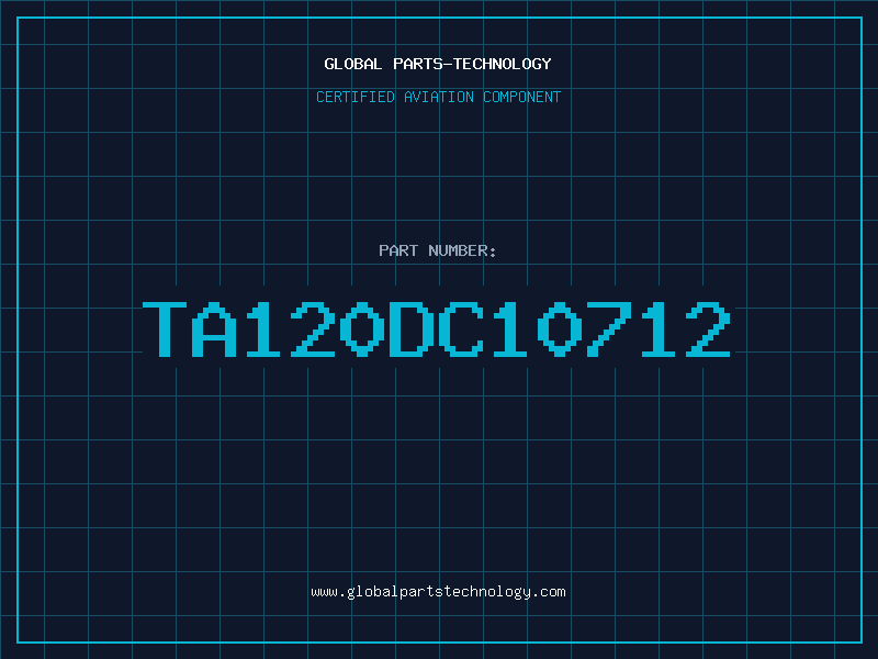 Aviation Part TA120DC10712