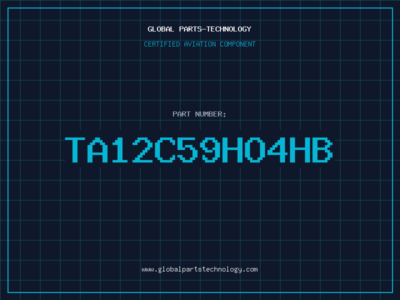 Aviation Part TA12C59HO4HB