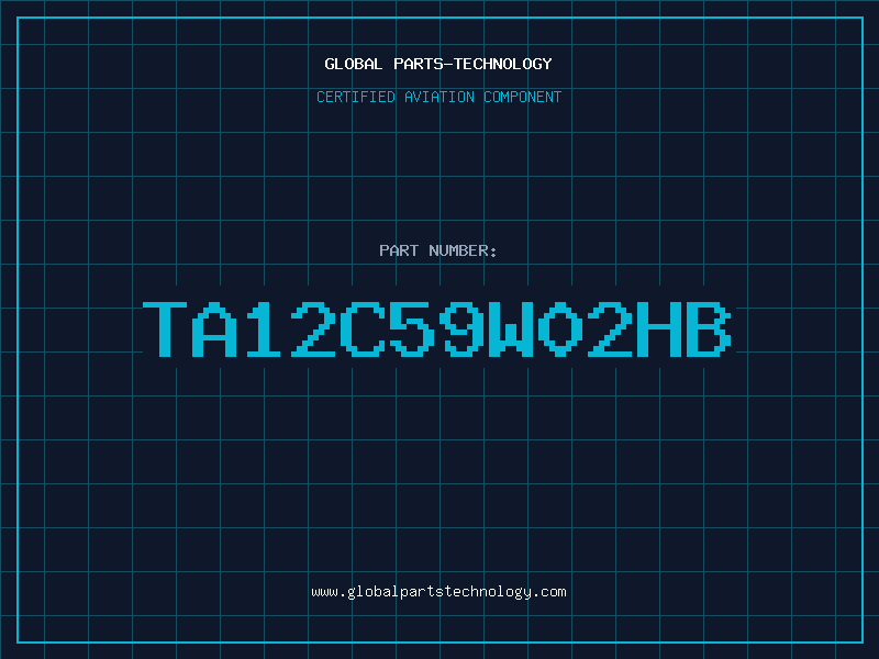 Aviation Part TA12C59W02HB