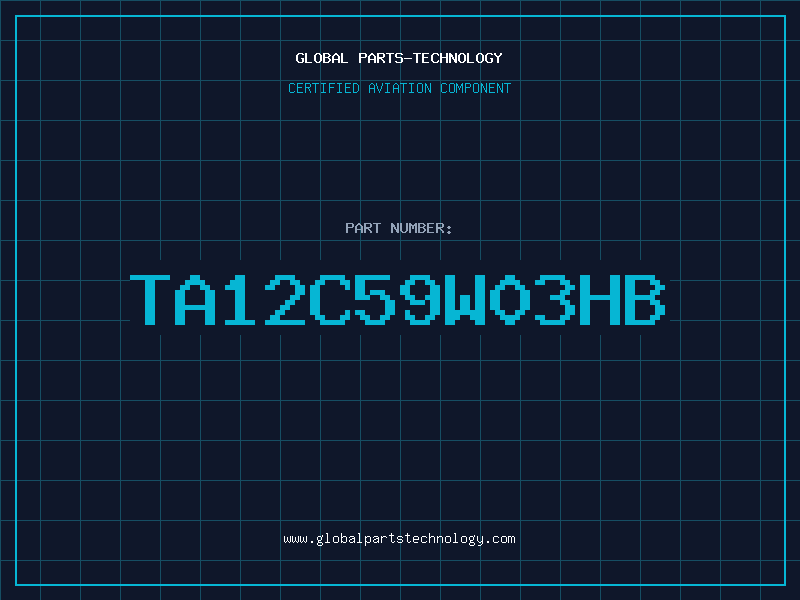 Aviation Part TA12C59W03HB