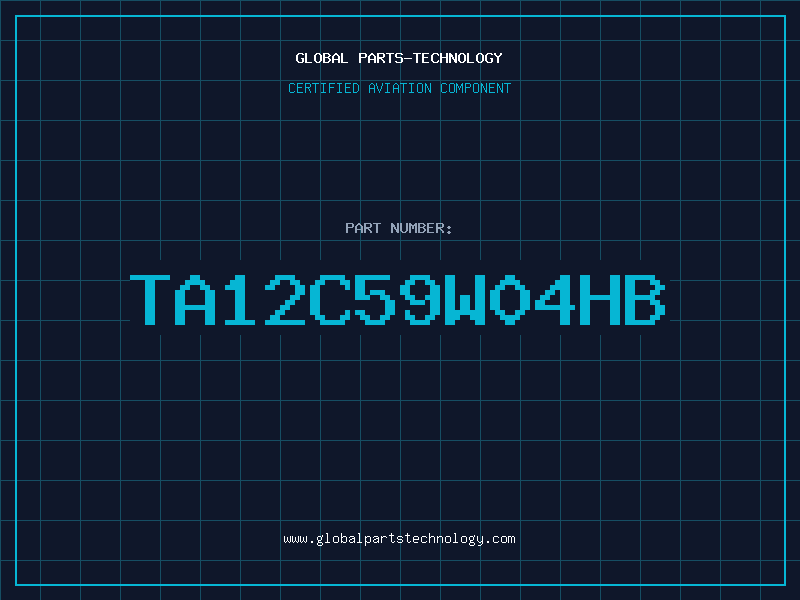 Aviation Part TA12C59W04HB
