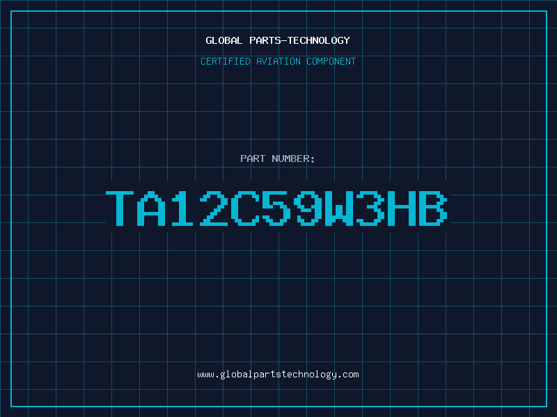 Aviation Part TA12C59W3HB