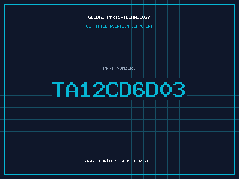 Aviation Part TA12CD6D03