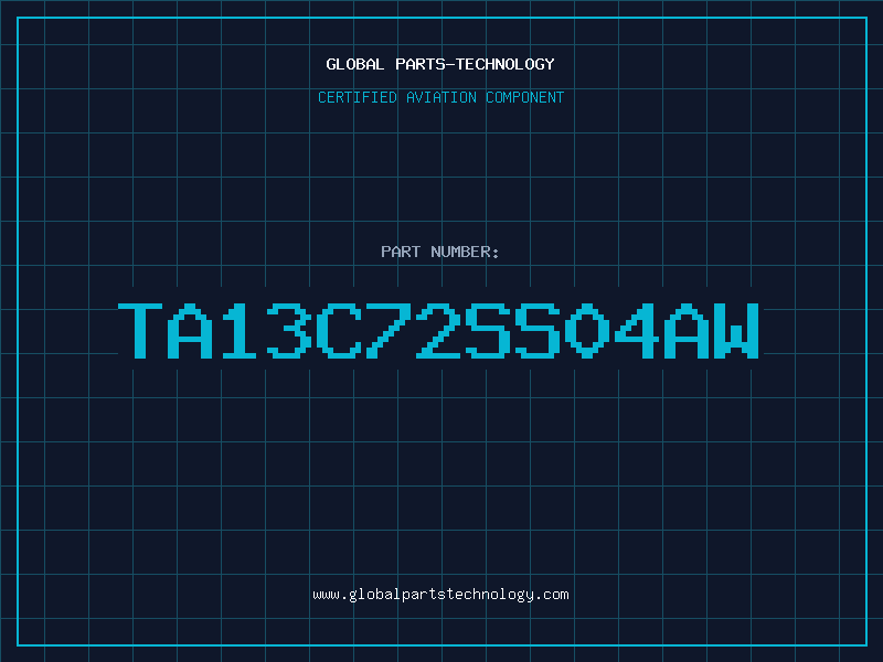 Aviation Part TA13C72SS04AW