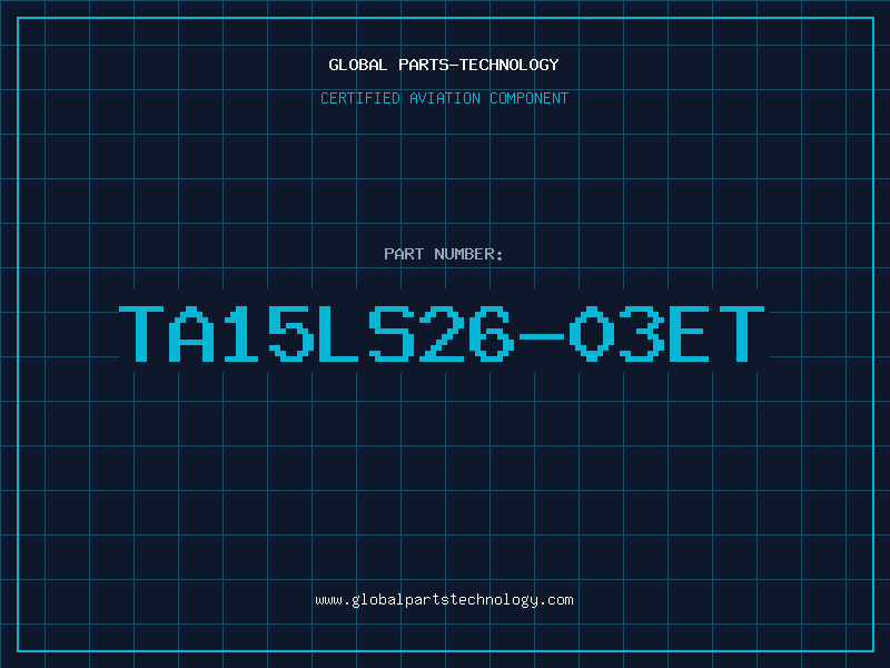 Aviation Part TA15LS26-03ET