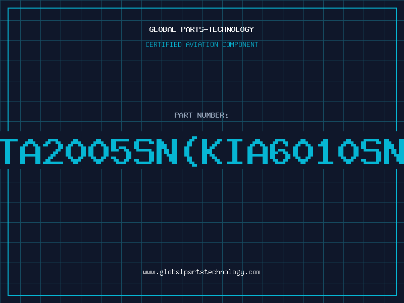 Aviation Part TA2005SN(KIA6010SN