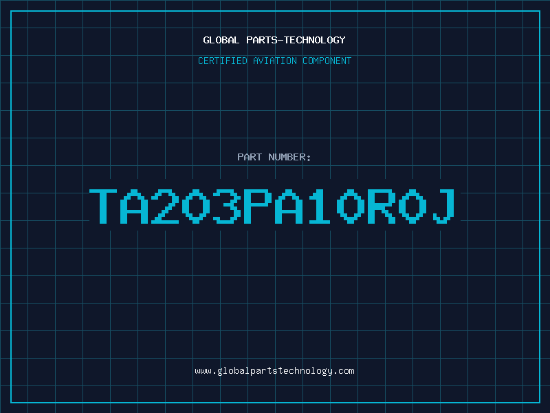 Aviation Part TA203PA10R0J