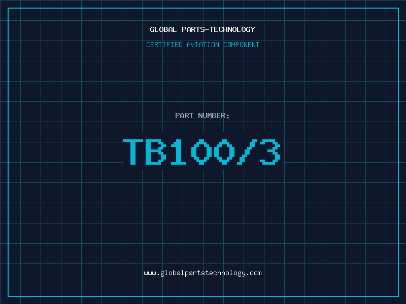 Aviation Part TB100/3