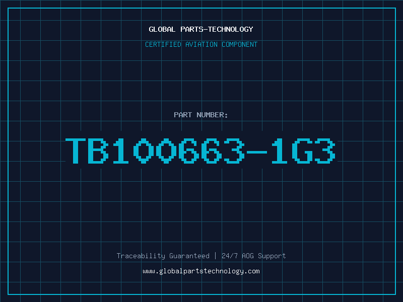 Aviation Part TB100663-1G3