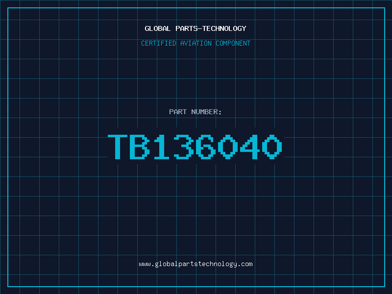 Aviation Part TB136040