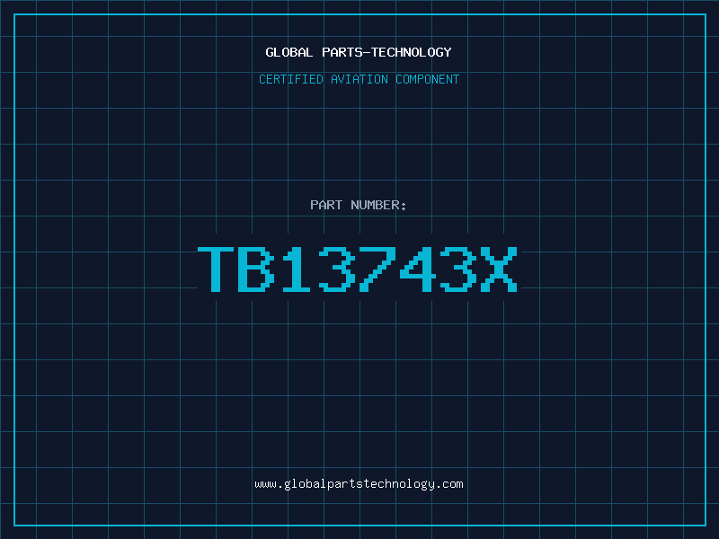 Aviation Part TB13743x