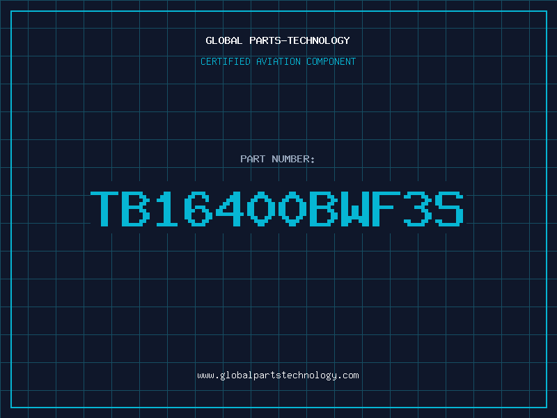 Aviation Part TB16400BWF3S