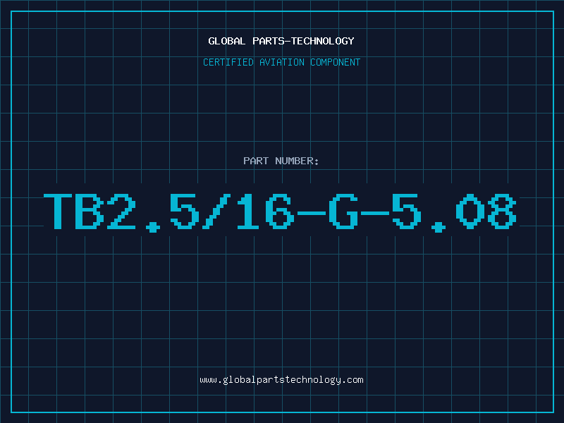 Aviation Part TB2.5/16-G-5.08