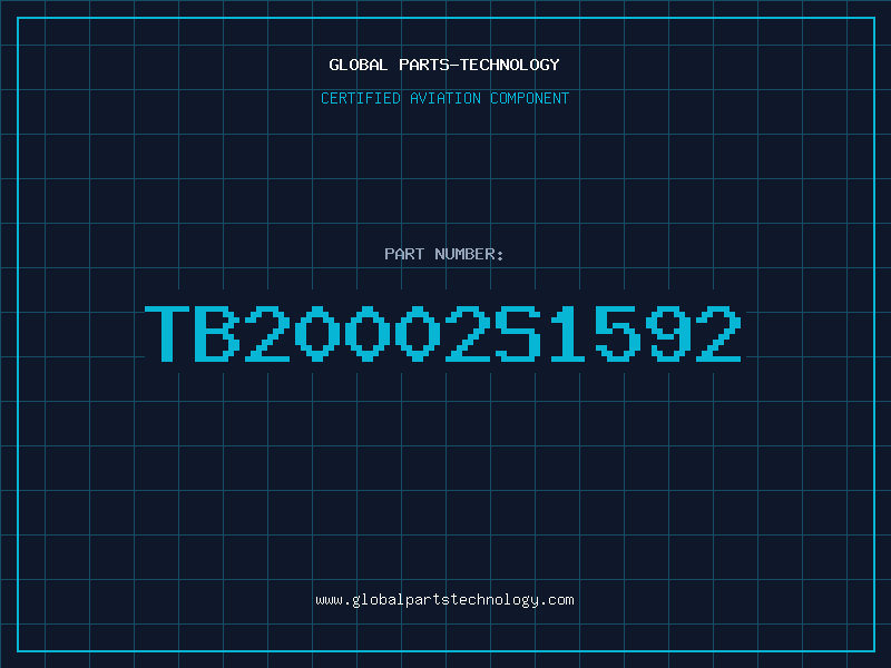 Aviation Part TB20002S1592