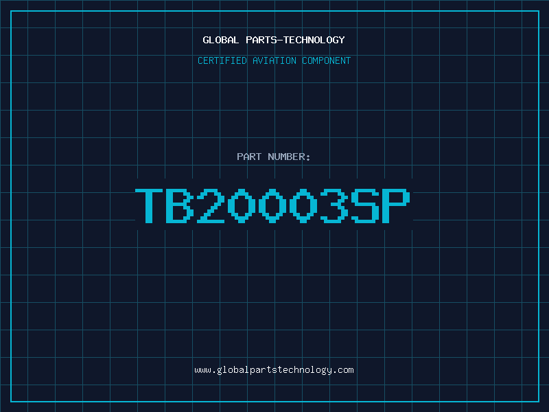 Aviation Part TB20003SP