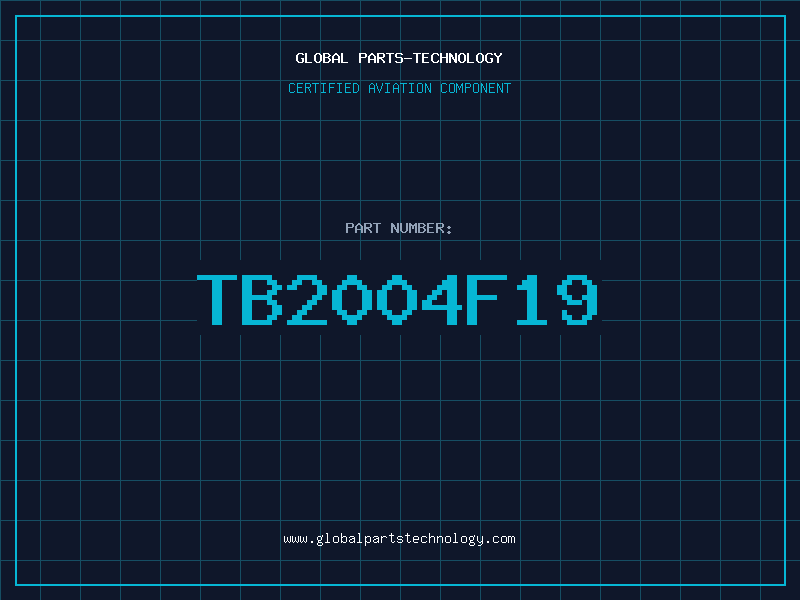 Aviation Part TB2004F19
