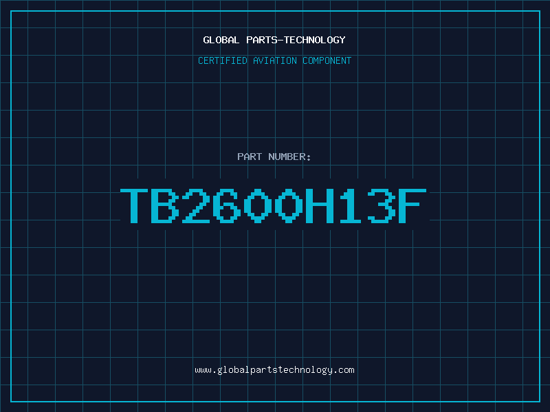 Aviation Part TB2600H13F
