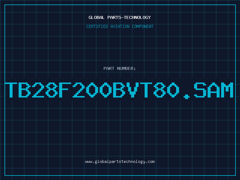Aviation Part TB28F200BVT80.SAM