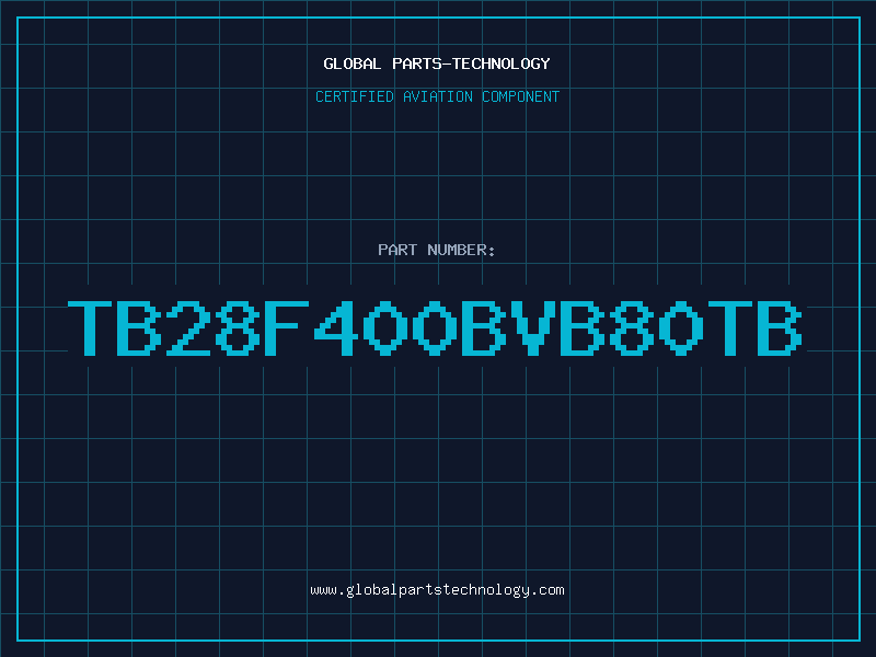 Aviation Part TB28F400BVB80TB