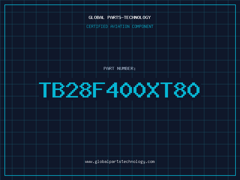 Aviation Part TB28F400XT80