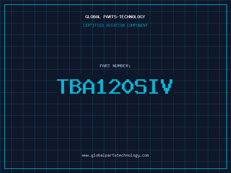 Aviation Part TBA120SIV