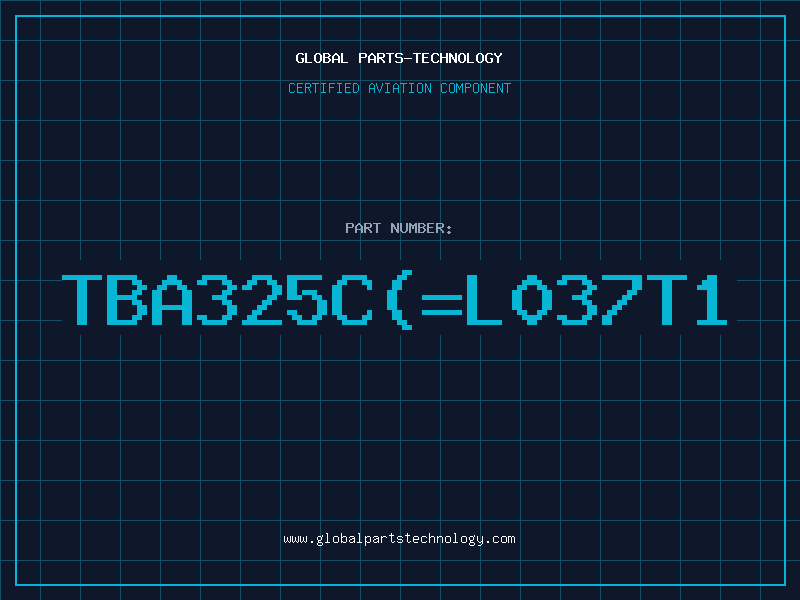 Aviation Part TBA325C(=L037T1
