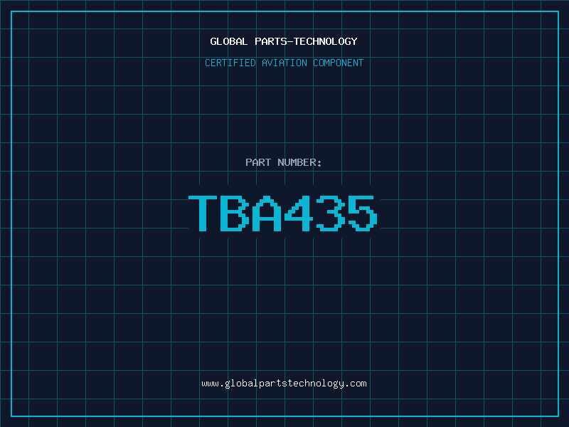 Aviation Part TBA435