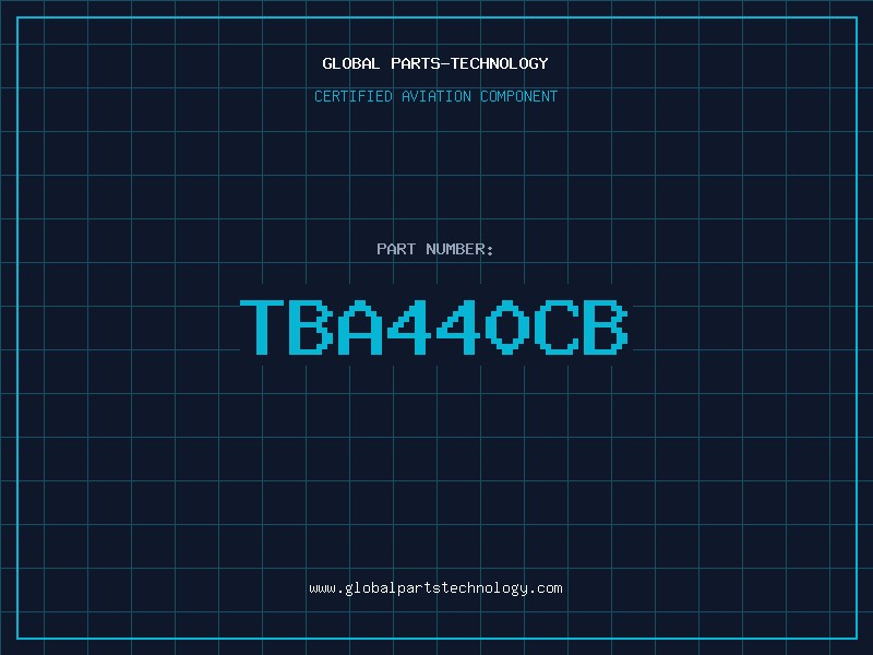 Aviation Part TBA440CB