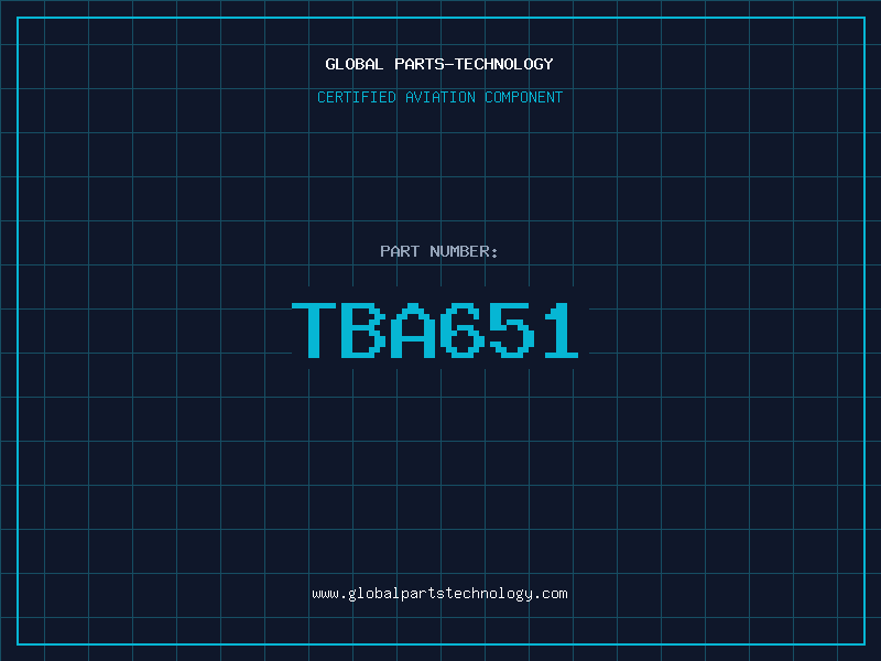 Aviation Part TBA651