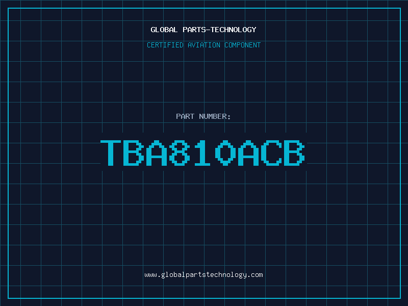 Aviation Part TBA810ACB