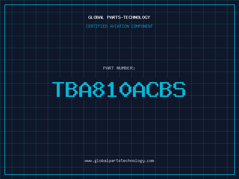 Aviation Part TBA810ACBS