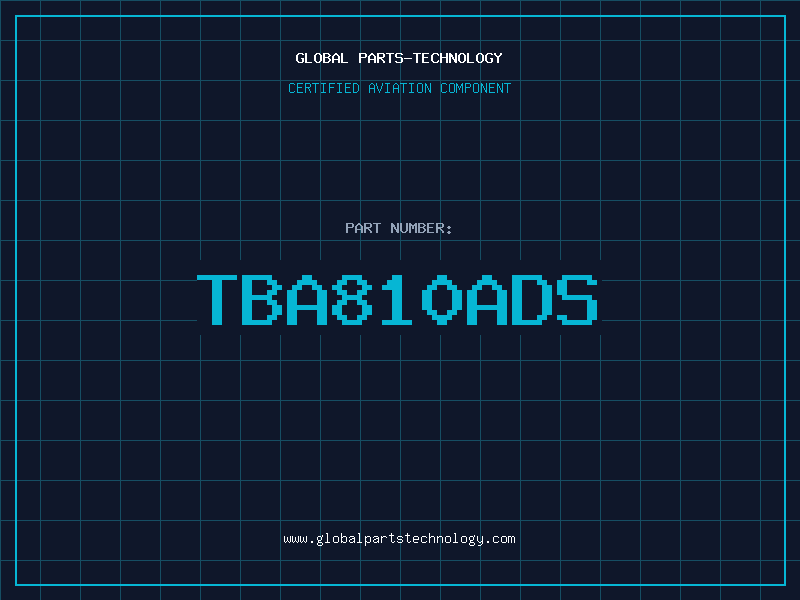 Aviation Part TBA810ADS
