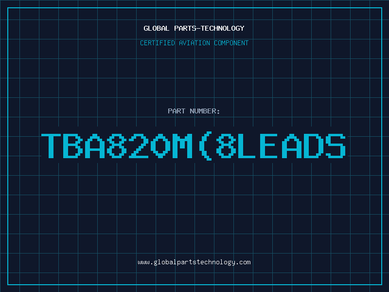 Aviation Part TBA820M(8LEADS