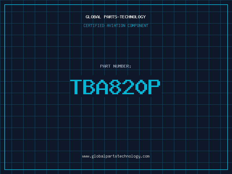 Aviation Part TBA820P