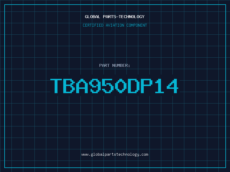 Aviation Part TBA950DP14