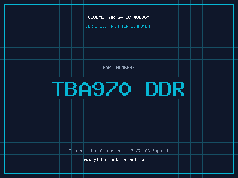 Aviation Part TBA970 DDR