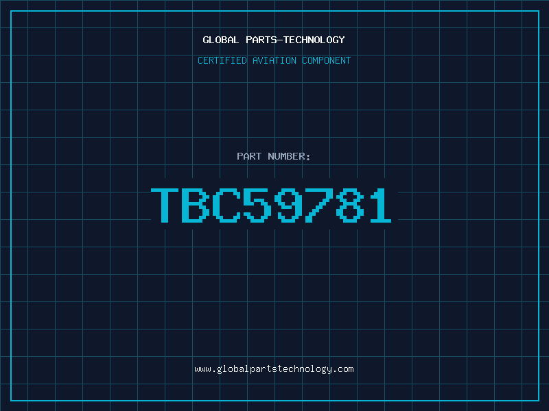 Aviation Part TBC59781