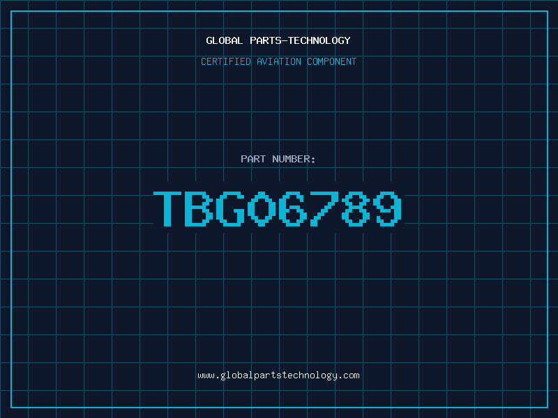 Aviation Part TBG06789