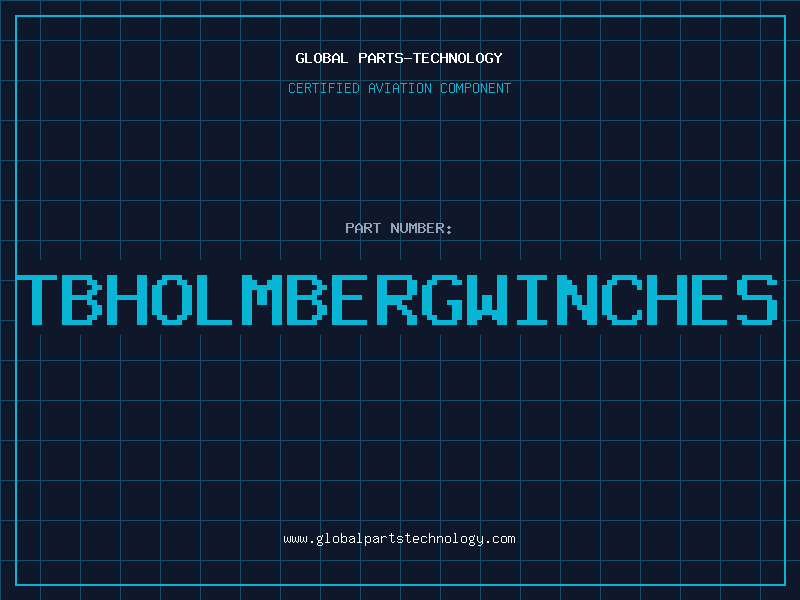 Aviation Part TBHOLMBERGWINCHES