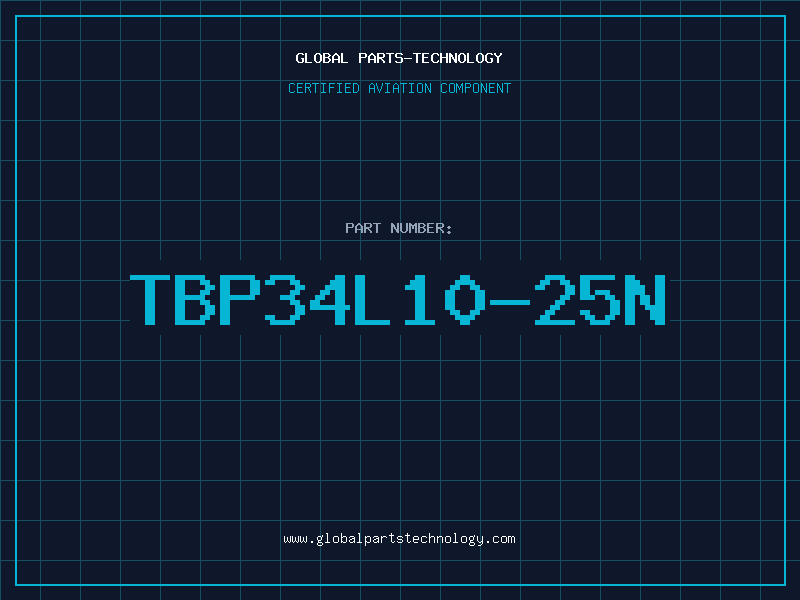 Aviation Part TBP34L10-25N