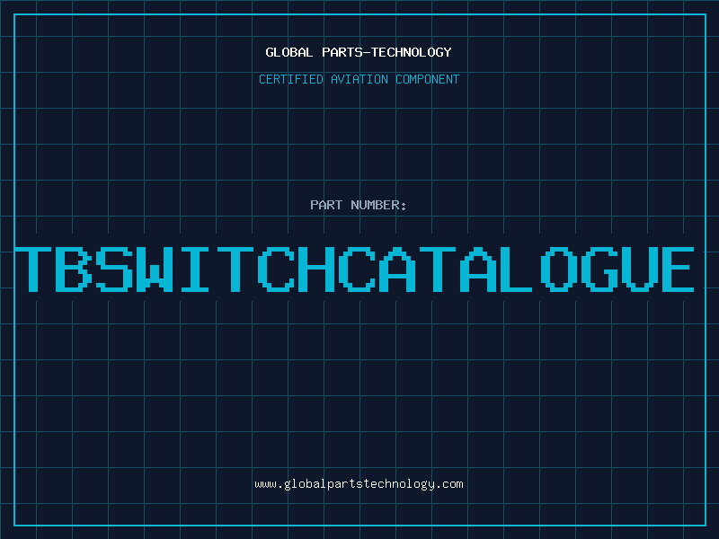 Aviation Part TBSWITCHCATALOGUE