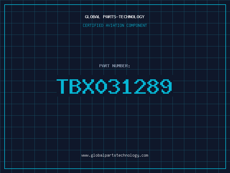 Aviation Part TBX031289