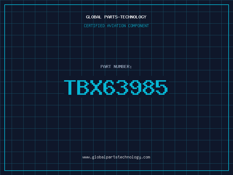 Aviation Part TBX63985