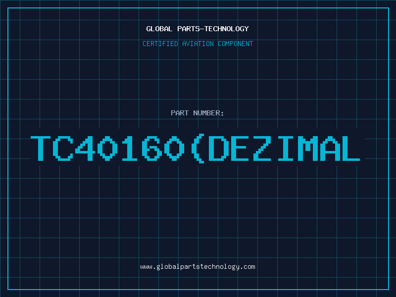 Aviation Part TC40160(dezimal