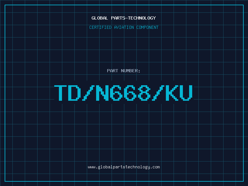 Aviation Part TD/N668/KU