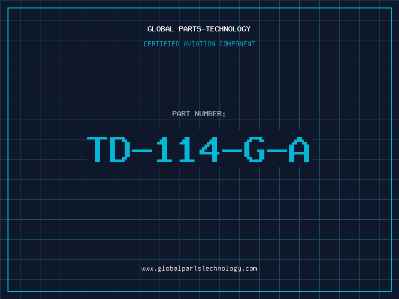 Aviation Part TD-114-G-A