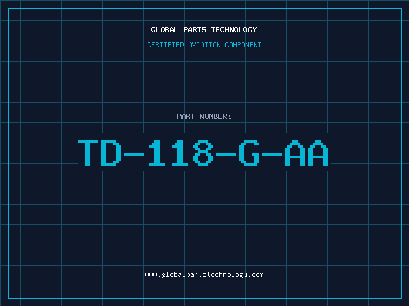 Aviation Part TD-118-G-AA