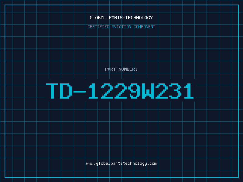 Aviation Part TD-1229W231